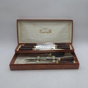 Sheffield Knife Set Lion Brand by George Wood & Sons